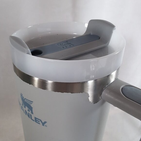 Stanley Quencher 40oz 1.18L H2O Flowstate Tumbler Gray Blue Handle Lid NO STRAW - Picture 5 of 15